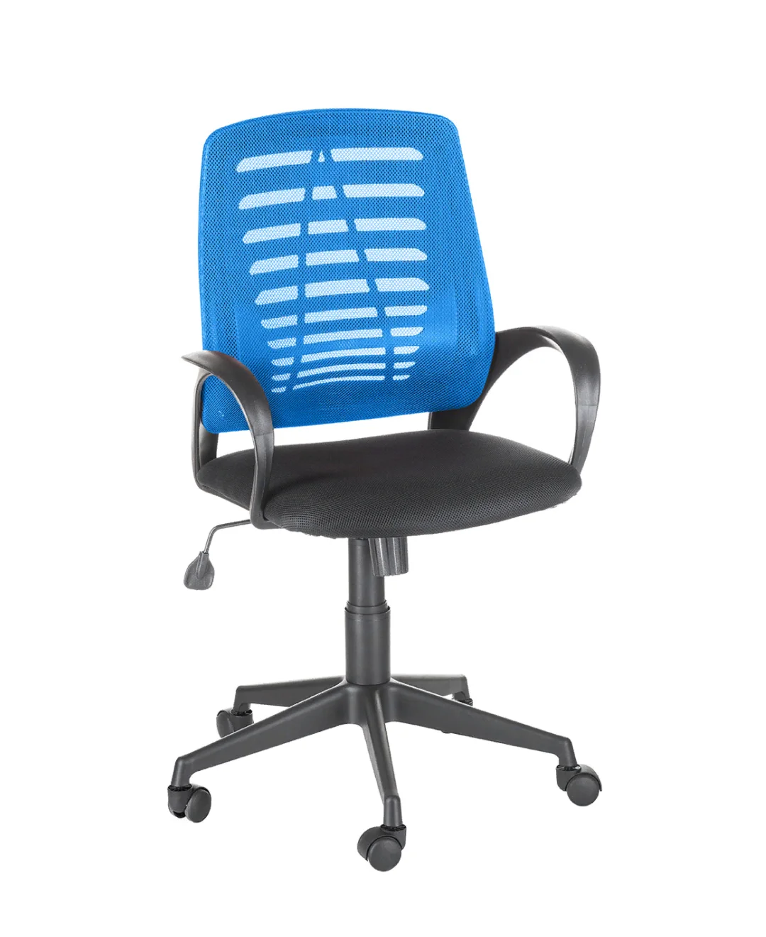 Кресло Ирис TW- синяя/TW-черн в Челябинске - chelyabinsk.mebel-tymen.ru | фото