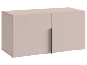 Антресоль двухдверная L800 Баско кашемир в Челябинске - chelyabinsk.mebel-tymen.ru | фото