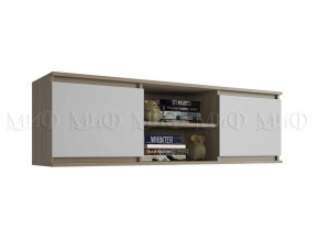 Антресоль Челси Белый глянец, дуб сонома в Челябинске - chelyabinsk.mebel-tymen.ru | фото