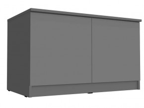 Антресоль-тумба Челси Графит в Челябинске - chelyabinsk.mebel-tymen.ru | фото