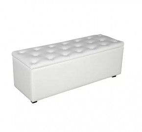 Банкетка Монако-2 (белый) в Челябинске - chelyabinsk.mebel-tymen.ru | фото