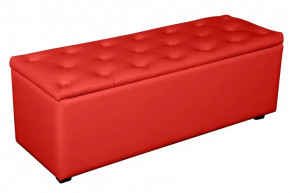 Банкетка Монако-2 (красный) в Челябинске - chelyabinsk.mebel-tymen.ru | фото
