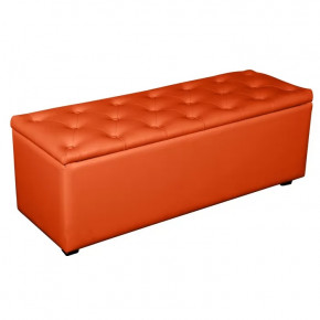 Банкетка Монако-2 (оранжевый) в Челябинске - chelyabinsk.mebel-tymen.ru | фото