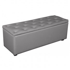 Банкетка Монако-2 (серый) в Челябинске - chelyabinsk.mebel-tymen.ru | фото