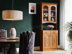 Буфет 2-х створчатый Лиза-2 Ольха матовый в Челябинске - chelyabinsk.mebel-tymen.ru | фото