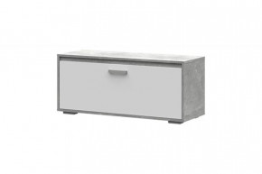 ДЕНВЕР ТБ 02 Тумба (ш1000*г354*в428мм), Ателье светлое/Белая шагрень в Челябинске - chelyabinsk.mebel-tymen.ru | фото