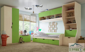 Детская "Киви", набор №1 в Челябинске - chelyabinsk.mebel-tymen.ru | фото