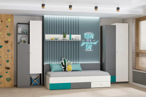 Детская Клео ОК-1, графит, миндаль, океан Диал в Челябинске - chelyabinsk.mebel-tymen.ru | фото