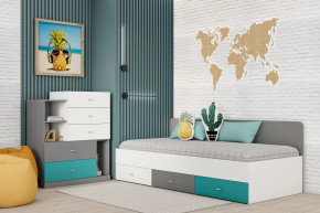 Детская Клео ОК-4, графит, миндаль, океан Диал в Челябинске - chelyabinsk.mebel-tymen.ru | фото