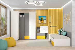 Детская Клео С-3, графит, миндаль, солнечный Диал в Челябинске - chelyabinsk.mebel-tymen.ru | фото