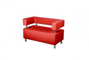 Диван 2-х местный Рейли (красный) в Челябинске - chelyabinsk.mebel-tymen.ru | фото