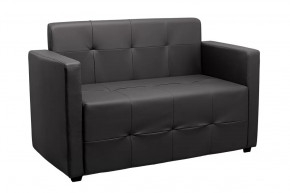 Диван 2-х местный Ситено (черный) в Челябинске - chelyabinsk.mebel-tymen.ru | фото