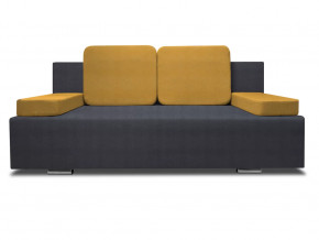 Диван Анри Shaggy Grafit-Shaggy Mustard кат. 2 в Челябинске - chelyabinsk.mebel-tymen.ru | фото