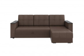 Диван АТЛАНТ угловой без столика Марика чёрный в Челябинске - chelyabinsk.mebel-tymen.ru | фото