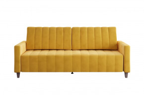 Диван-кровать Марк Модель 054 Велюр Ультра Мустард в Челябинске - chelyabinsk.mebel-tymen.ru | фото
