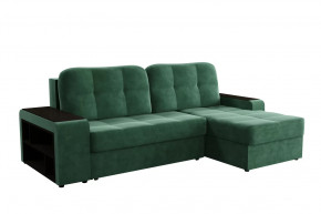 Диван-кровать угловой Дубай Модель 011 Велюр Ультра форест в Челябинске - chelyabinsk.mebel-tymen.ru | фото