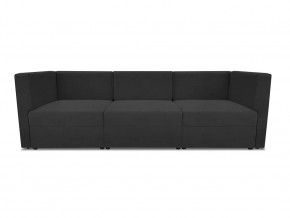 Диван модульный прямой Бергамо три секции Dream Grafit кат. 3 в Челябинске - chelyabinsk.mebel-tymen.ru | фото