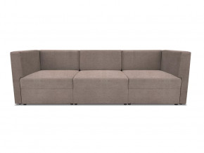 Диван модульный прямой Бергамо три секции Savana Plus Mocca кат. 1 в Челябинске - chelyabinsk.mebel-tymen.ru | фото