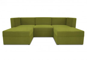 Диван модульный угловой Бергамо пять секций Dream Apple кат. 3 в Челябинске - chelyabinsk.mebel-tymen.ru | фото