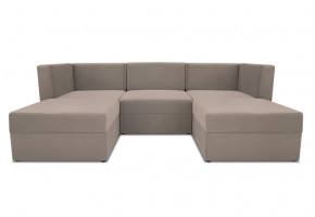 Диван модульный угловой Бергамо пять секций Dream beige кат. 3 в Челябинске - chelyabinsk.mebel-tymen.ru | фото