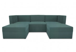 Диван модульный угловой Бергамо пять секций Dream Mint кат. 3 в Челябинске - chelyabinsk.mebel-tymen.ru | фото