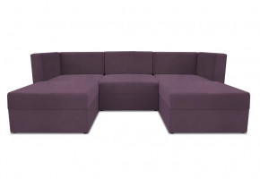 Диван модульный угловой Бергамо пять секций Dream Plum кат. 3 в Челябинске - chelyabinsk.mebel-tymen.ru | фото