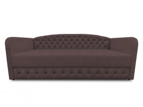Диван-софа Гарвард-2 с каретной стяжкой Bingo Chocolate кат.1 в Челябинске - chelyabinsk.mebel-tymen.ru | фото