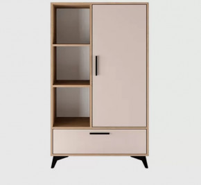 ЕВА Буфет 800 1С1Я (ш800*г411*в1351мм), Сатин в Челябинске - chelyabinsk.mebel-tymen.ru | фото