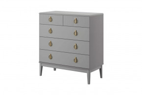 Фарго Комод 5 ящиков 890 Антрацит в Челябинске - chelyabinsk.mebel-tymen.ru | фото