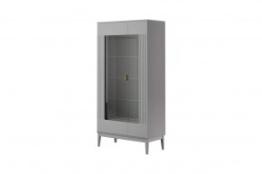 Фарго Шкаф витрина ШР-2 Антрацит в Челябинске - chelyabinsk.mebel-tymen.ru | фото