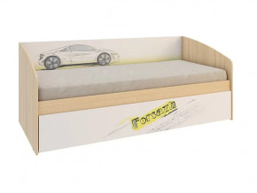 Кровать Форсаж (Софа) дуб сонома/белый в Челябинске - chelyabinsk.mebel-tymen.ru | фото