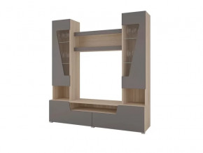 Гостиная Анталия 2 Сонома - Графит софт в Челябинске - chelyabinsk.mebel-tymen.ru | фото