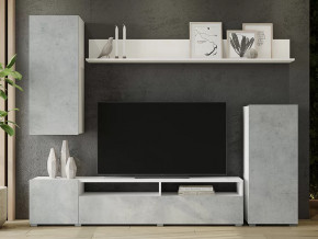 Гостиная Лира ЛДСП бетон в Челябинске - chelyabinsk.mebel-tymen.ru | фото