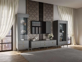 Гостиная модульная Фарго антрацит в Челябинске - chelyabinsk.mebel-tymen.ru | фото