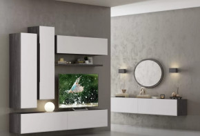 Гостиная Уна Лофт Композиция №8 в Челябинске - chelyabinsk.mebel-tymen.ru | фото