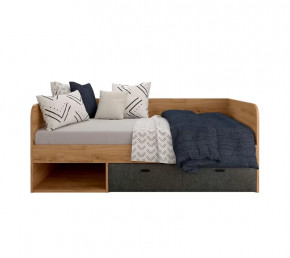 GRACE кровать LOZ90 (Дуб наварра/Графит) в Челябинске - chelyabinsk.mebel-tymen.ru | фото