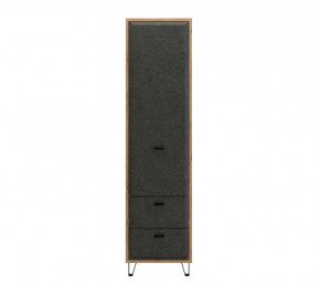 GRACE шкаф REG1D2S (Дуб наварра/Графит) в Челябинске - chelyabinsk.mebel-tymen.ru | фото