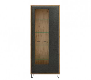 GRACE шкаф REG2W (Дуб наварра/Графит) в Челябинске - chelyabinsk.mebel-tymen.ru | фото