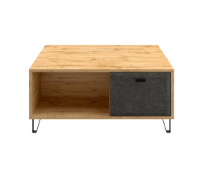 GRACE стол журнальный LAW2D (Дуб наварра/Графит) в Челябинске - chelyabinsk.mebel-tymen.ru | фото