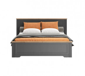 JASMIN кровать LOZ160х200 (Графит/ Дуб артизан ) в Челябинске - chelyabinsk.mebel-tymen.ru | фото