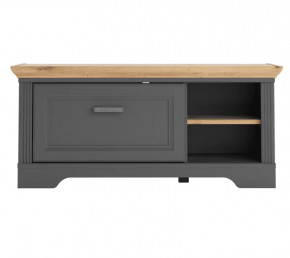 JASMIN тумба KOM1S (Графит/ Дуб артизан ) в Челябинске - chelyabinsk.mebel-tymen.ru | фото