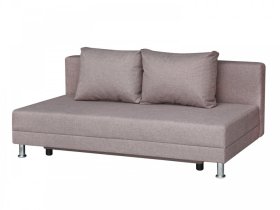 Диван Комфорт Лайт без подлокотников 2 подушки латте в Челябинске - chelyabinsk.mebel-tymen.ru | фото