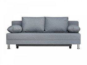 Диван Комфорт без подлокотников 4 подушки грей в Челябинске - chelyabinsk.mebel-tymen.ru | фото
