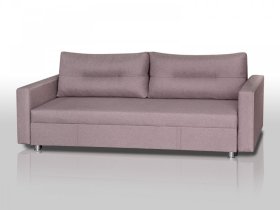 Диван Комфорт с прямыми подлокотниками латте в Челябинске - chelyabinsk.mebel-tymen.ru | фото