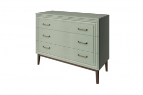 Комод 3 ящика Гориция Зелёный самшит в Челябинске - chelyabinsk.mebel-tymen.ru | фото