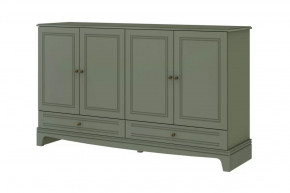 Комод 4 двери + 2 ящика Лорето Лак Зелёный самшит в Челябинске - chelyabinsk.mebel-tymen.ru | фото