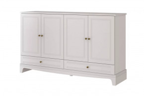 Комод 4 двери + 2 ящика Лорето Персидский жемчуг/Лак Льняной в Челябинске - chelyabinsk.mebel-tymen.ru | фото