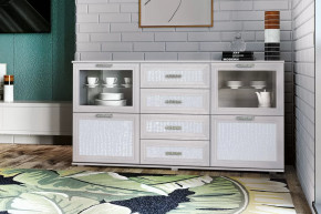 Комод №7 Экокожа Зарон в Челябинске - chelyabinsk.mebel-tymen.ru | фото