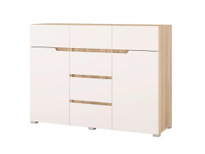 Комод Анталия 1200 Сонома-Белый софт в Челябинске - chelyabinsk.mebel-tymen.ru | фото