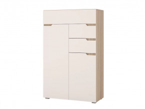 Комод Анталия Сонома-Белый софт в Челябинске - chelyabinsk.mebel-tymen.ru | фото